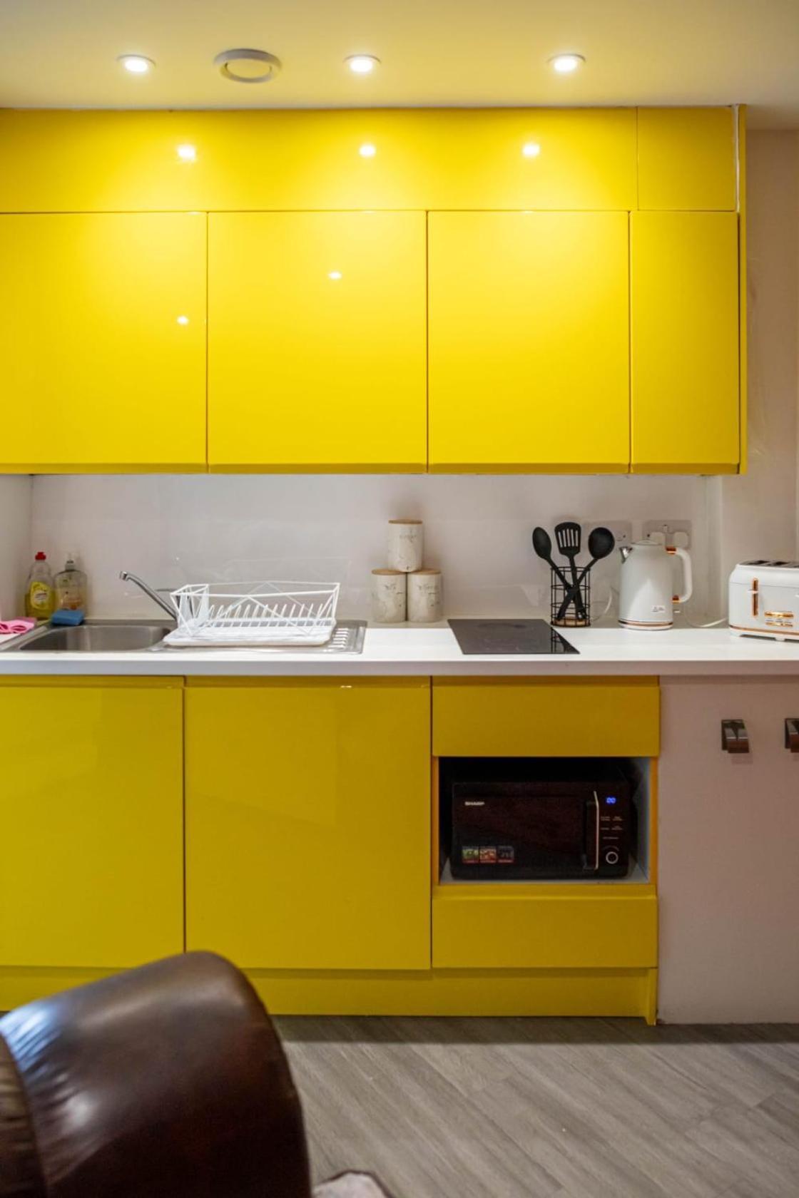 Corner Studio Apartment In Sheffield Buitenkant foto