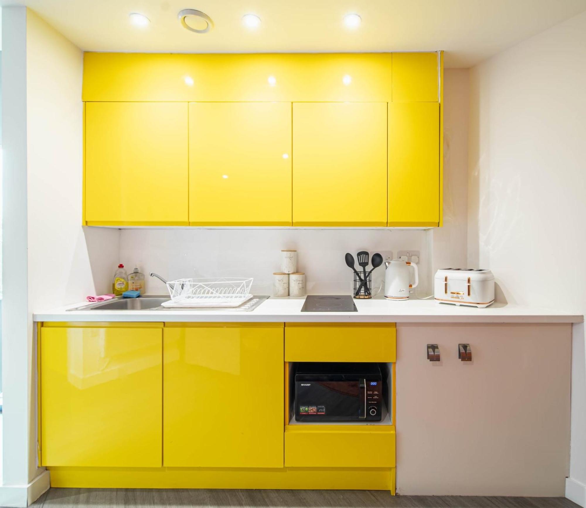 Corner Studio Apartment In Sheffield Buitenkant foto
